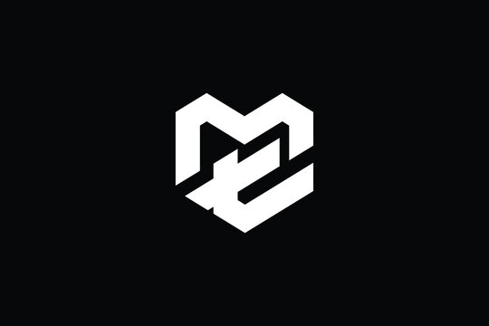 MT logo letter design on luxury background. TM logo monogram initials letter concept. MT icon logo design. TM elegant and Professional letter icon design on black background. M T TM MT