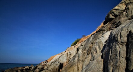 rock in the mountains