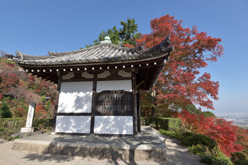 紅葉の善峯寺　開山堂　京都市