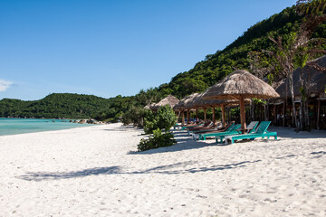 Tropical beach on the island of Phu Quoc, Vietnam, Asia