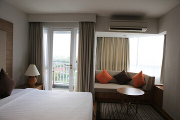 Nice and model bed room make family happy and good living