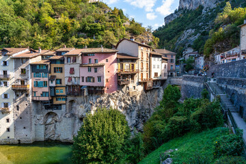 Pont en Royans in the Vercors national park, Rhone-Alpes, France