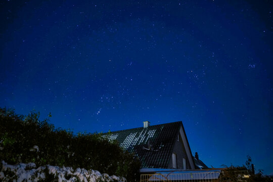 Nachthimmel bei -7&ordm;