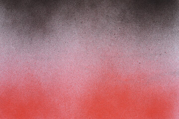 black and red spray paint on white paper