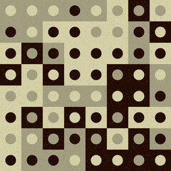 Abstract Geometric Pattern generative computational art illustration