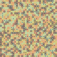 Abstract Geometric Pattern generative computational art illustration