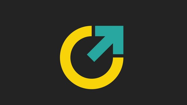 fl&egrave;che- logo business vid&eacute;o