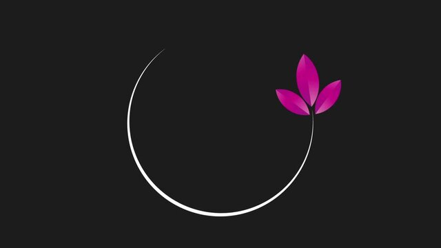 vector animation -zen ,health care, ecology concept