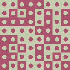 Abstract Geometric Pattern generative computational art illustration