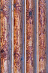 Vertical Log wall texture