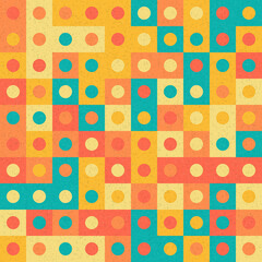Abstract Geometric Pattern generative computational art illustration