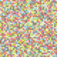 Abstract Geometric Pattern generative computational art illustration