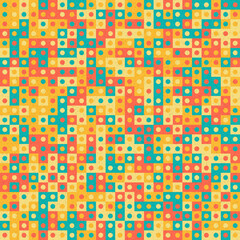 Abstract Geometric Pattern generative computational art illustration