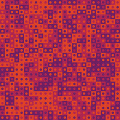 Fototapeta premium Abstract Geometric Pattern generative computational art illustration