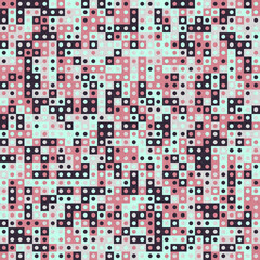 Abstract Geometric Pattern generative computational art illustration
