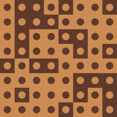 Abstract Geometric Pattern generative computational art illustration