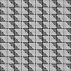 Geometric seamless pattern with  squares. Repeating background.