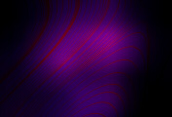 Dark Purple vector blurred pattern.