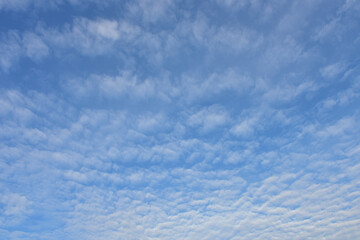 Blue sky and white clouds for background