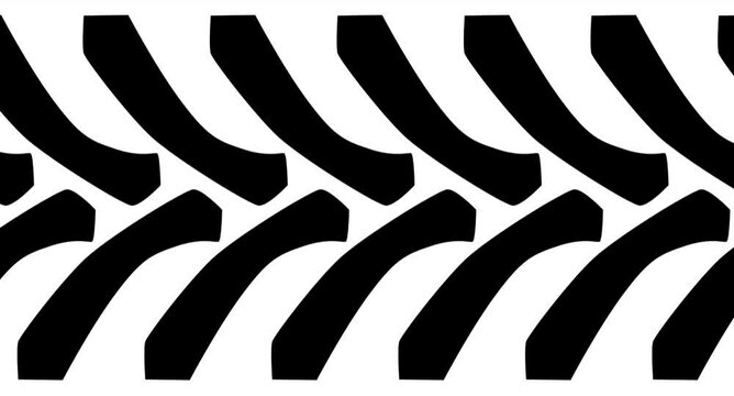 Tractor or heavy truck tyre treads