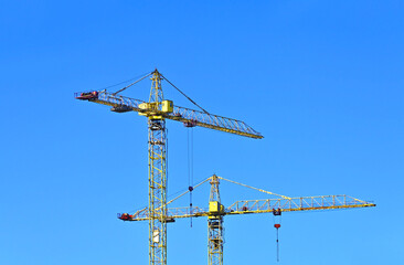 Construction tower crane