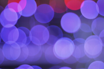 Defocused Bokeh  Christmas Party Background 