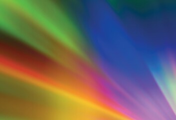 Dark Pink, Yellow vector colorful blur backdrop.