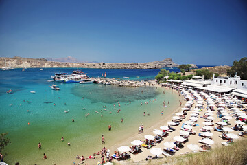 A view from Rodos, a Greek Island