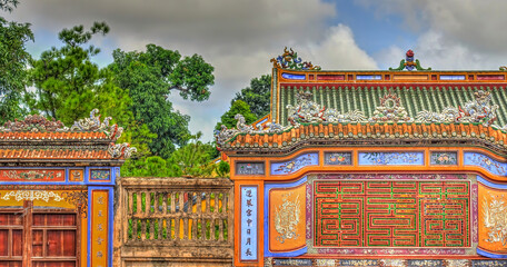 Fototapeta na wymiar Citadel of Hue, Vietnam