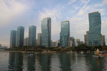 Fototapeta premium Central park in Korea