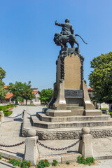 Monument to Vasil Levski in Karlovo, Bulgaria