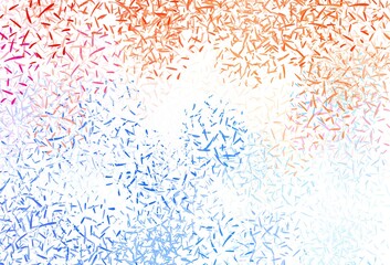 Light Pink vector template with repeated sticks.