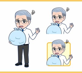 家事をするお父さん