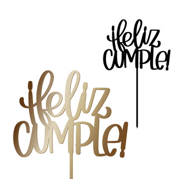 Feliz Cumpleanos Images – Browse 199 Stock Photos, Vectors, and Video