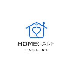 Naklejka premium Home Care Premium Logo Design