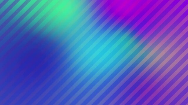 Colorful abstract gradient background with moving diagonal stripe. 4k footage