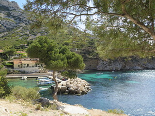 the Calanque de Sormiou, Calanques National Park, Marseille, Provence, April, France