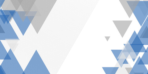 Abstract luxury background design of triangle vector illustration. Abstract modern light blue grey black triangle geometric background with lines. White presentation background with triangles