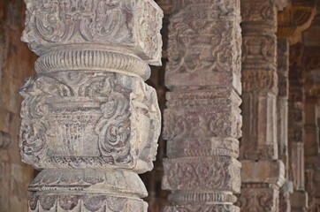 Qutub Minar, UNESCO World Heritage site in New Delhi,india