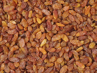 dried raisin background