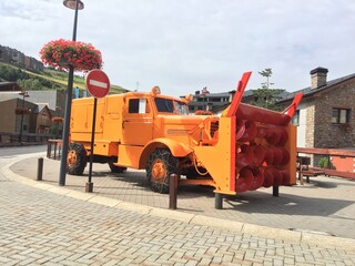 fire truck on the street