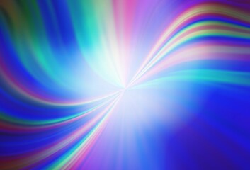 Obraz premium Light Pink, Blue vector blurred shine abstract background.