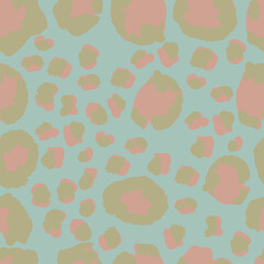 Modern Fabric Texture, Wild Fur Repeat Pattern. Elegant Cheetah Safari Seamless