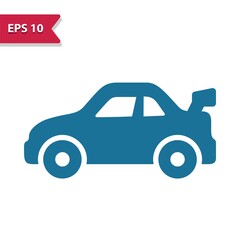 Car, Racecar, Sportscar Icon