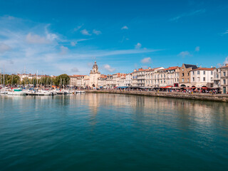 Obraz na płótnie Canvas La Rochelle, France. View of 
