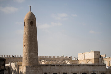 Fototapeta premium Architecture details of traditional arabian market Souq Waqif in Doha City in Qatar