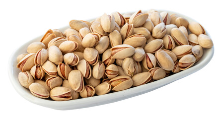 Pistachio isolated on white background
