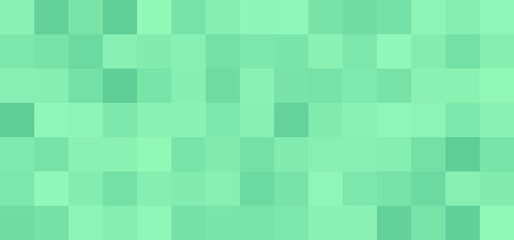 beautiful seamless pattern mosaic tile style abstract background in green tone color