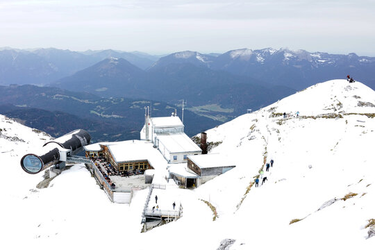 Bergwelt Karwendel bei Mittenwald in Bayern