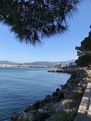 view of the coast of the sea